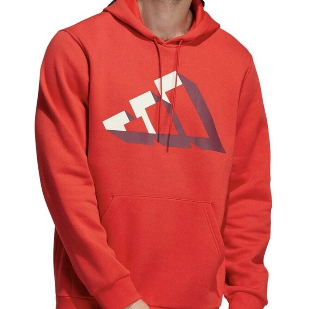 ✨ ADIDAS ✨ Postgame Pullover Hoodie in Red